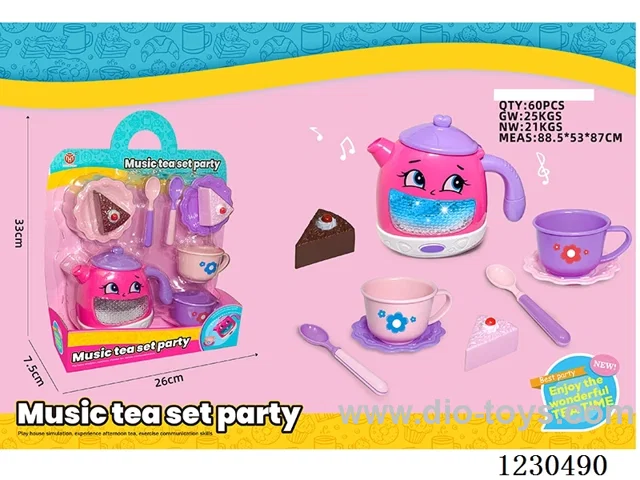 9PCS tea set W L/M