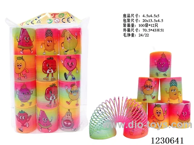 4.5*5 rainbow circle 12PCS