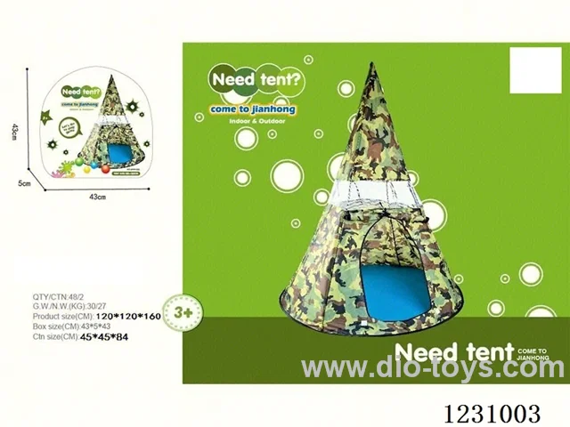Tent with music