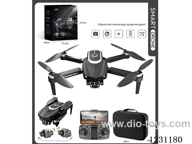 Multi-directional electronic speed control gimbal + brushless motor + intelligent obstacle avoidance + optical flow positioning + 6K electronic speed control camera