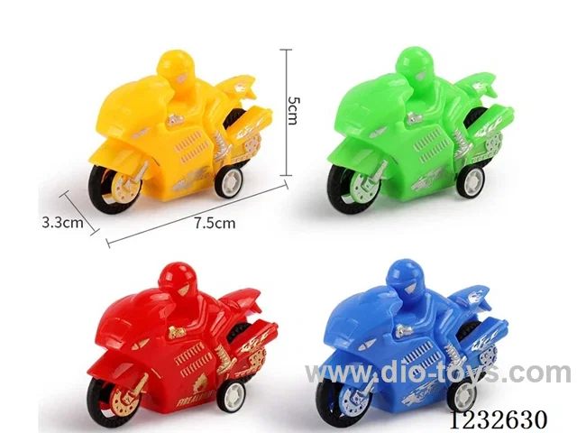 Motorcycle-pull back