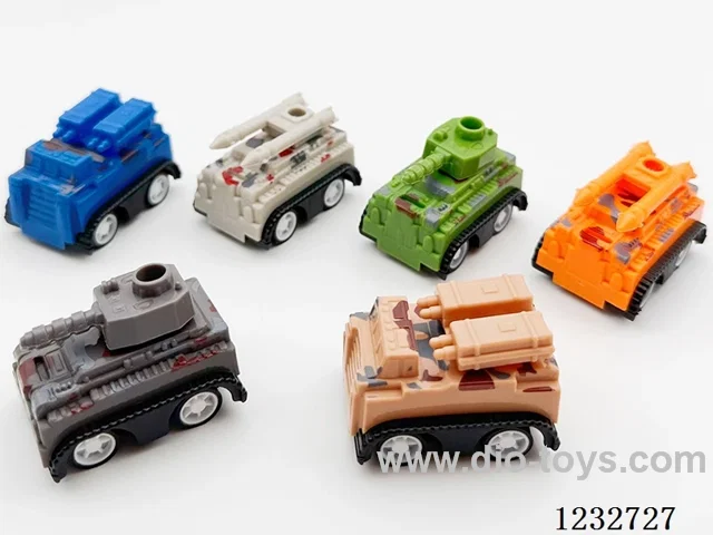 Military pull-back car (medium package single price)