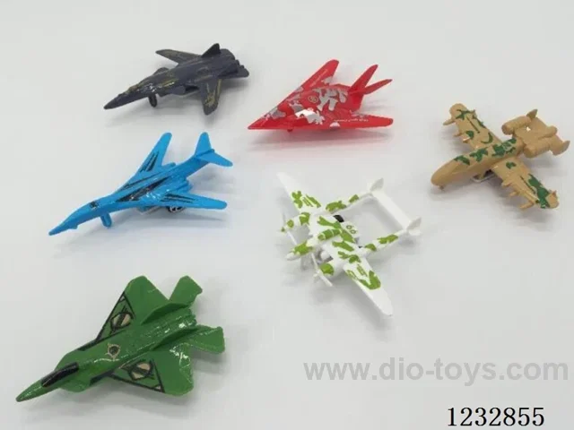 Pull Back Plane 6 Small Toy Gifts