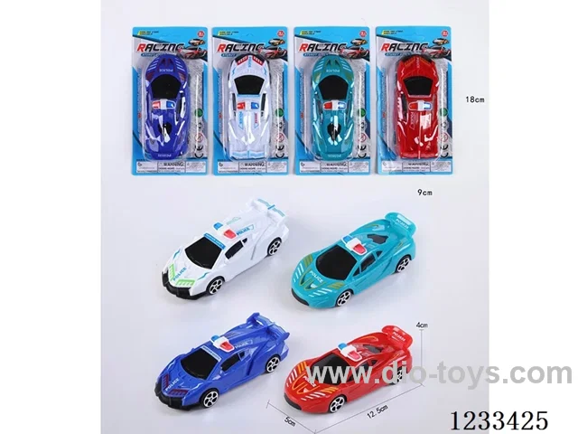 pull back car 4 colors mixed