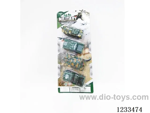 Free-wheeling military vehicle