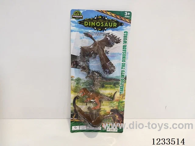 Solid PVC Dinosaur