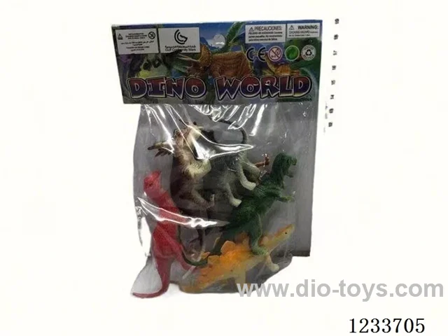 6PCS 4-inch Dinosaurs