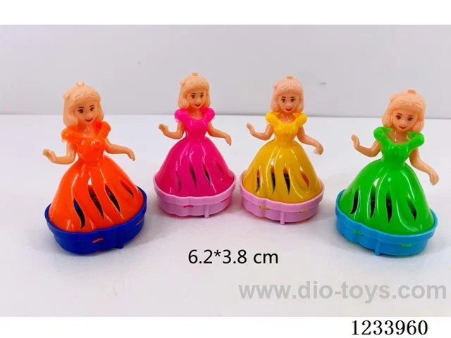 Pull Back Little Barbie Girl