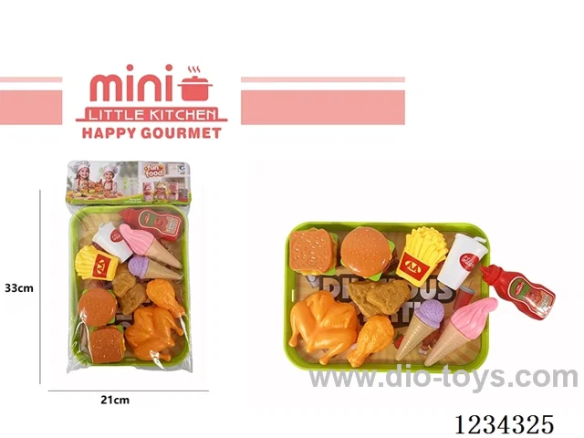 Large Dinner Plate Hamburger Set
