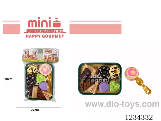 Chinese Food Plate Pastries
