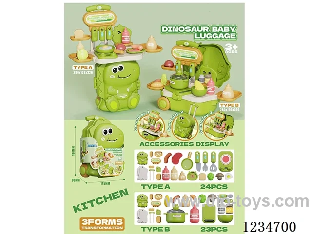 kitchen set 2 types mixed