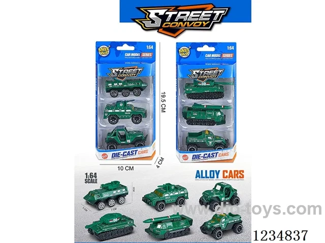 1:64 free wheel alloy car 2 mixed