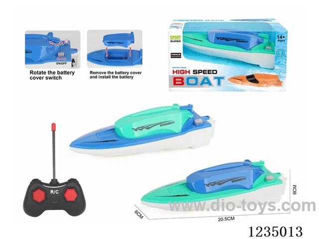 40MHZ RC Combat Ship not included battery