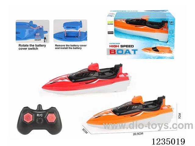 2.4G RC Motor Speedboat (not included battery)