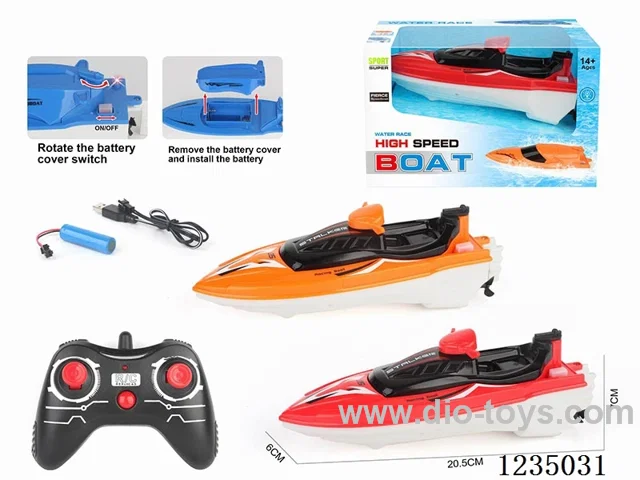 2.4G RC Motor Speedboat (included battery)