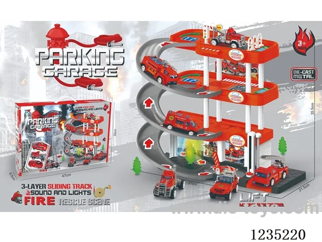(GCC) Alloy Fire Department Four-Story Parking Lot