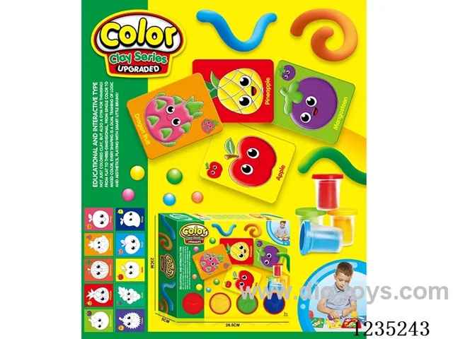 Color Clay Card Fruit Series (10 cards)
