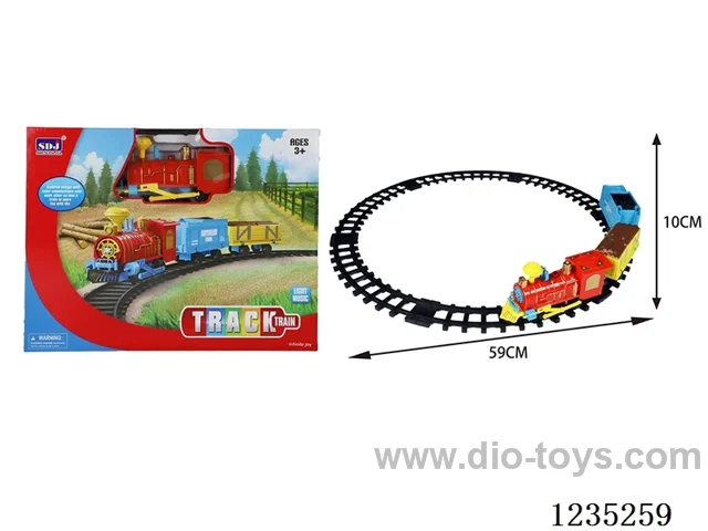 Electric Track Train (Coal + Firewood) (Light and Sound)