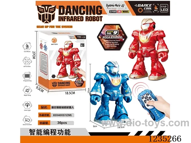 (GCC) (Infrared) RC Intelligent Programming Robot not included battery