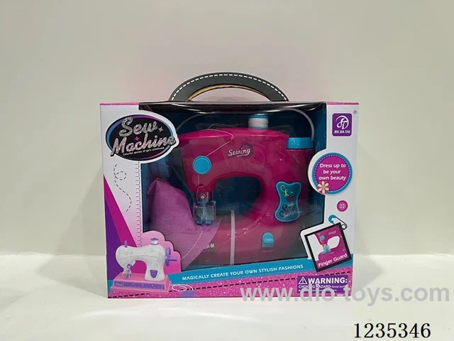 B/O Sewing Machine with light not included battery