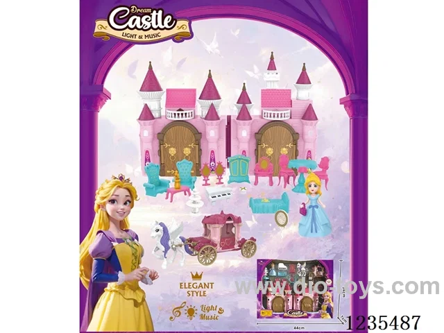 Light and Music Castle included battery 3*AG13