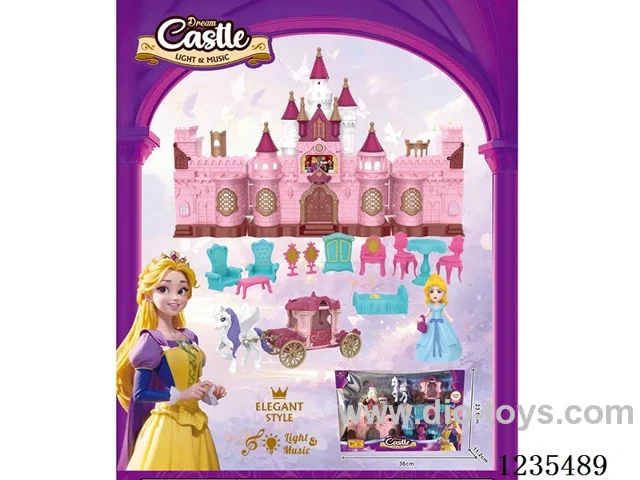 Light and Music Castle included battery 3*AG13