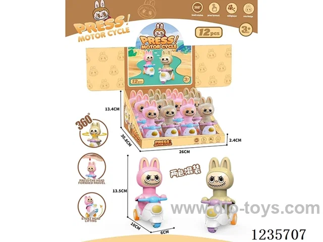 Press-to-Play Labubu (12 PCS)