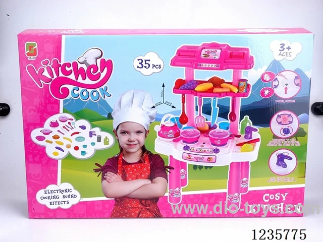Play Kitchen Light and Music Dining Table