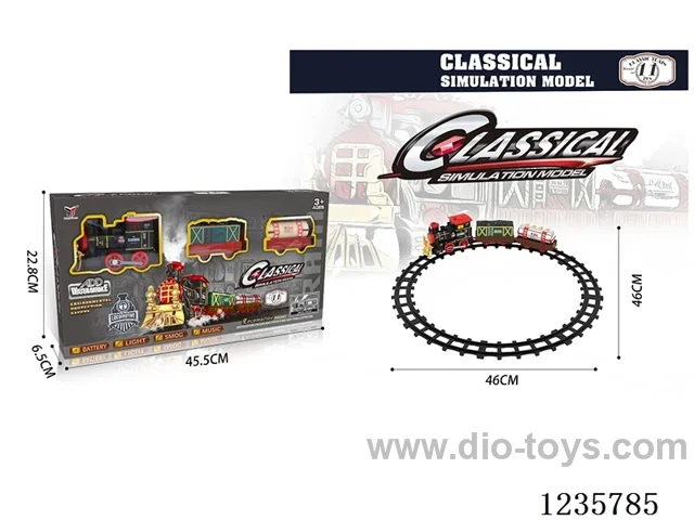 B/O Track Train W L/M/Spray not included battery