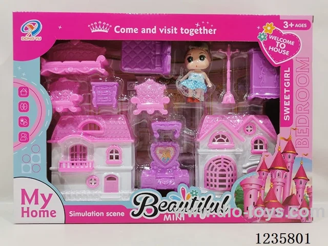 villa set + doll