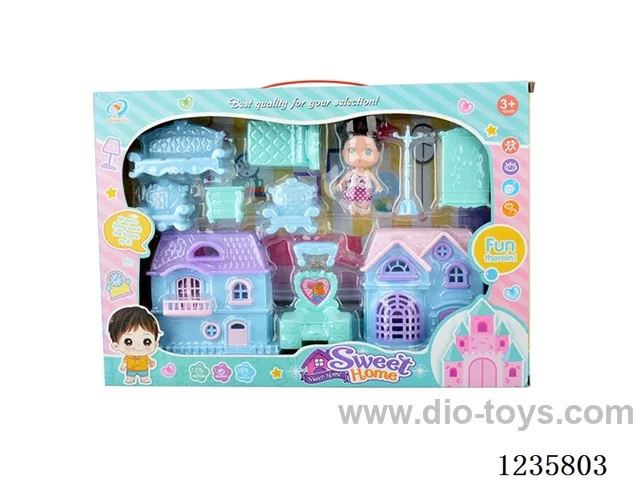 villa set + doll