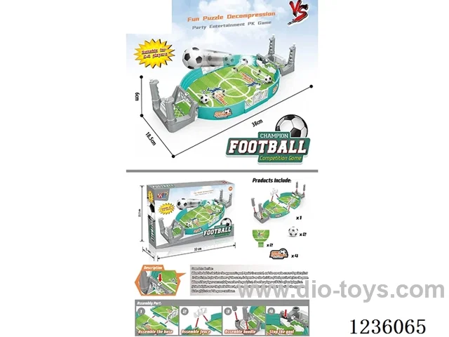 Two-player soccer game