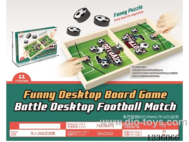 Two-player soccer game