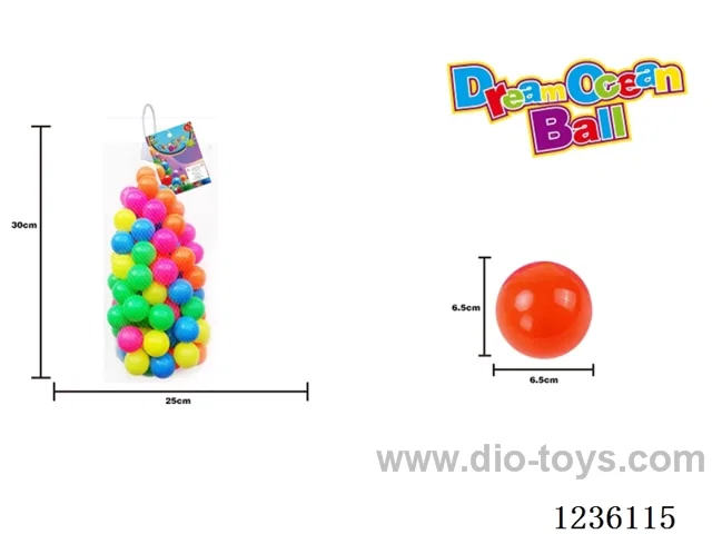 Ocean ball 6.5CM 100PCS