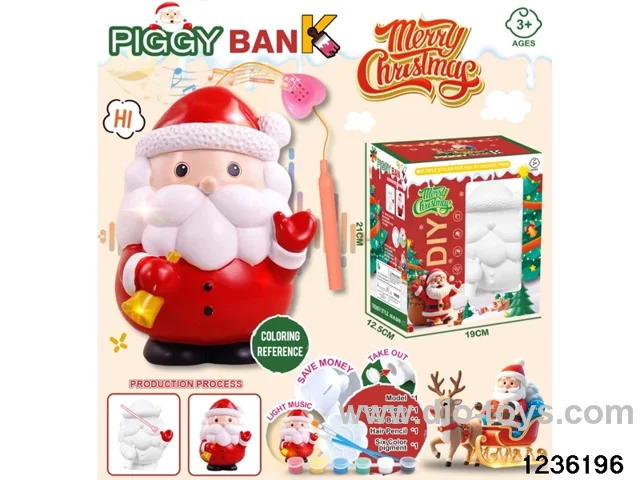 Handheld lantern money box with light/music