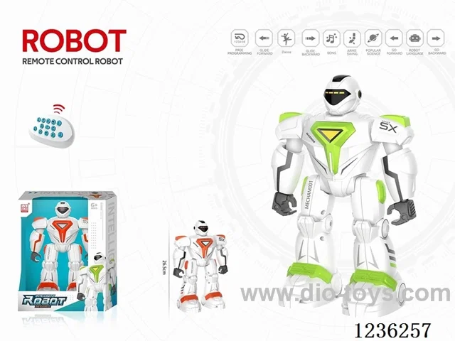 Infrared rc intelligent robot included battery