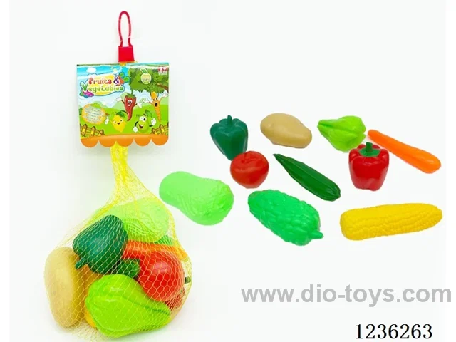 Simulated vegetable set