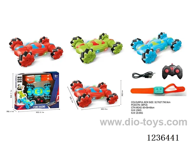 2.4G RC Stunt Car Dual RC included battery