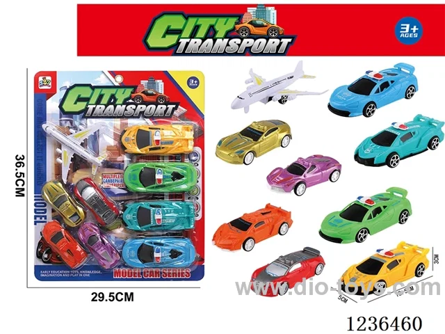 Pull back car set