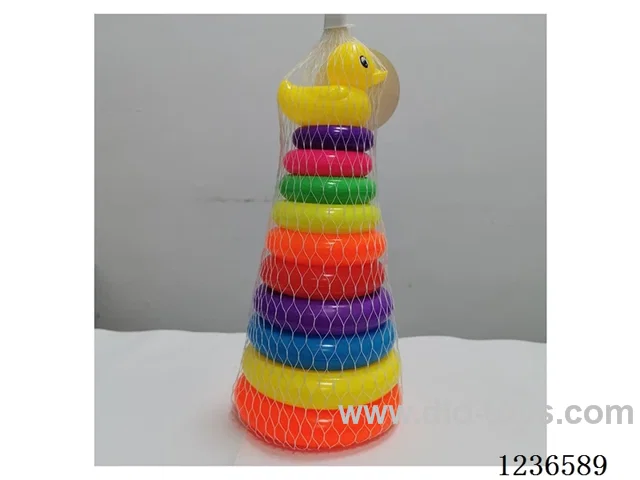10-layer circle jenga (little yellow duck)
