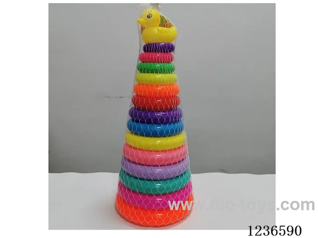 14-layer circle jenga ( Little Yellow Duck)