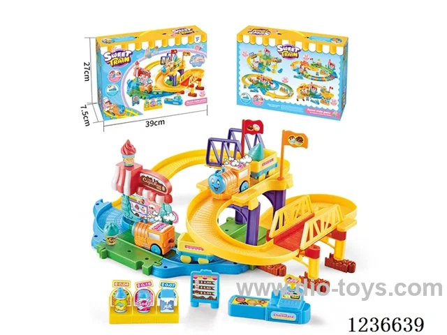 B/O train track blocks 40pcs not included battery