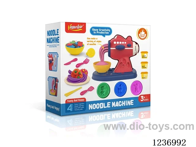 Small plane noodle machine -Colourful Clay Set