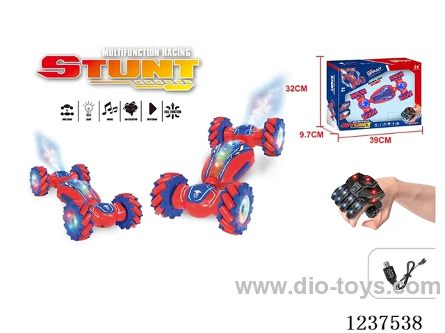 Sidewalk twist RC stunt car (included battery)