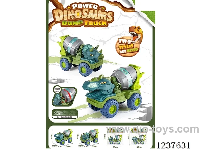 Skidding Dinosaur Mixer (2 models mixed)