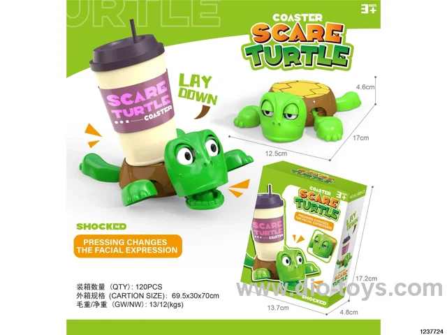 Turtle coasters