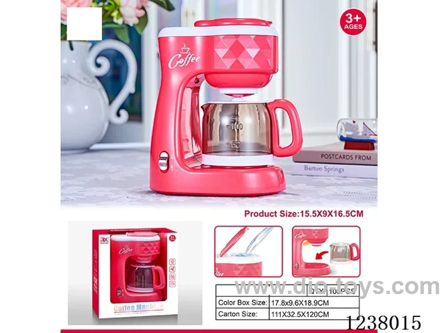 Coffee machine-light/music/dripping -2AA not included