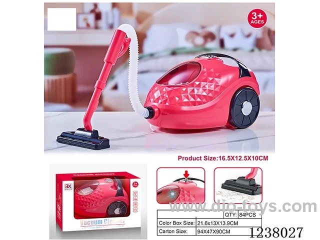 Vacuum cleaner-light/rotation -2AA not included