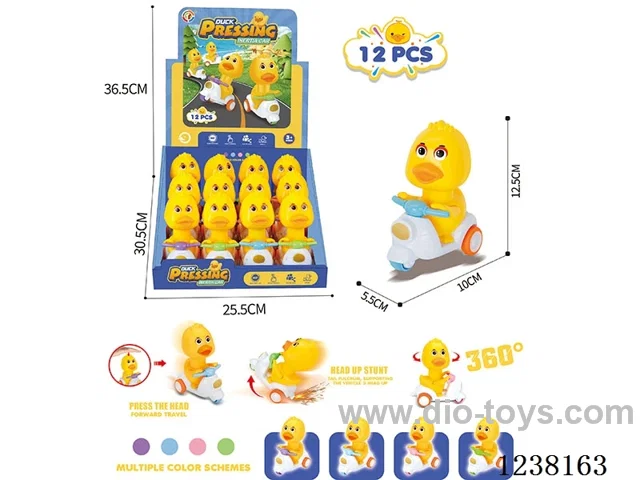 Power Control Toys Push Ducks 12PCS