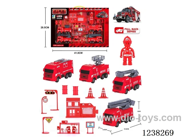 pull back car set